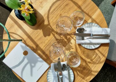 A beautifully set table, emphasizing proper dining etiquette and social gathering manners