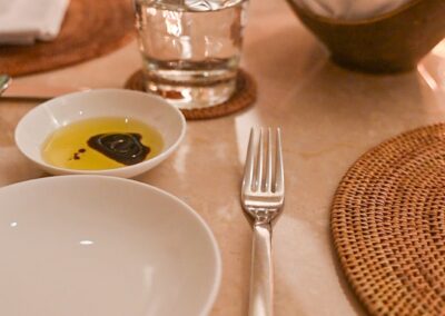 A beautifully set table, emphasizing proper dining etiquette and social gathering manners